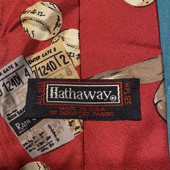 Hathaway New York Yankees Baseball Tie - Picture 5 of 6